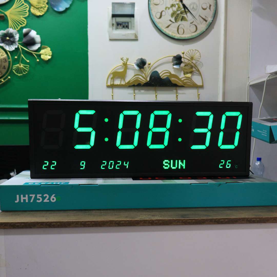 LED Digital Clock With Large Display with alarm functions and calendar